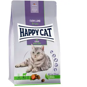 4kg Senior agneau des pâturages Happy Cat - Croquettes pour chat pas cher