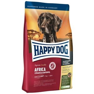 Comparateur de prix : Happy Dog Supreme Sensible Africa pour chien - 4 kg