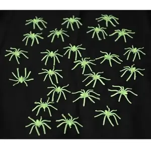 CHAKS Lot d'araignées fluorescentes halloween pas cher