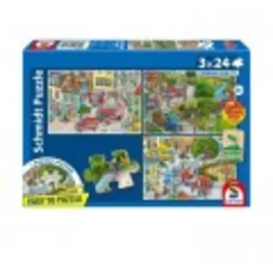 Schmidt Spiele Brandweer, 3x24 stukjes