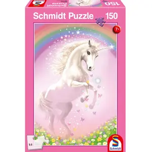 Puzzle Schmidt - Licorne rose, 150 pièces
