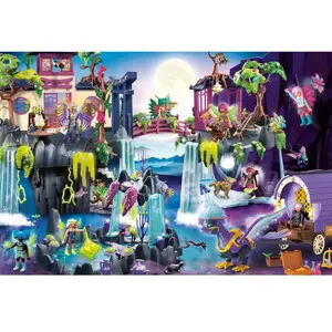 Schmidt Spiele Ayuma, Die mystischen Abenteuer, 150 Teile: Kinderpuzzle Playmobil pas cher