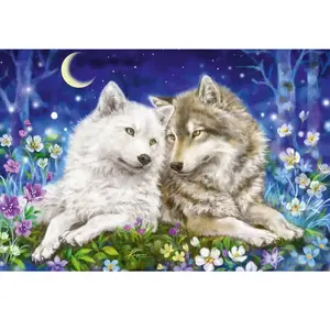 Schmidt Spiele Kuschelige Wolfsfreunde: Kinderpuzzle Standard 200 Teile pas cher