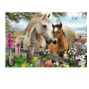 Schmidt Spiele Stute und Fohlen (Kinderpuzzle) pas cher
