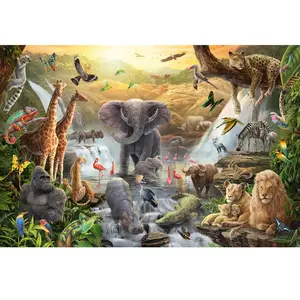 Schmidt Spiele Tiere in Afrika: Kinderpuzzle Standard 60 Teile pas cher