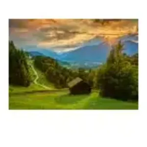 Puzzle Schmidt - Coucher de soleil sur Wamberg, 1500 pièces