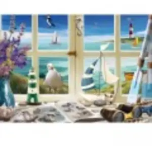 Schmidt Spiele SSP Studie am Meer (1000 pièces) pas cher