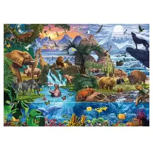 Schmidt Spiele Panorama de la Vie Sauvage Spiele-58866 pas cher