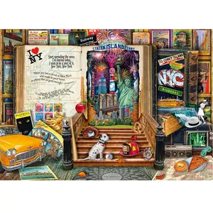 Schmidt Spiele SSP SOUVENIR, Erinnerungen an New York (1000 pièces) pas cher