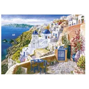 Schmidt - Puzzle Sam Park : Vue de Santorin, 1000 pièces pas cher