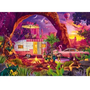 Schmidt Spiele Jeff Haynie - Camping dans le Désert Spiele-58574 pas cher
