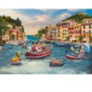 Schmidt Spiele SSP Disney, Mickey & Minnie in Italy (1000 pièces)