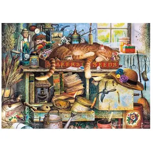 Schmidt Spiele 59992 Charles Wysocki, Remington, le jardinier, puzzle 1000 pièces pas cher