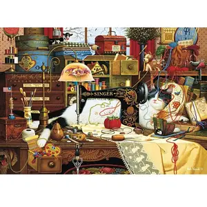 Schmidt puzzel Charles Wysocki Maggie 1000 stukjes klassiek karton. pas cher