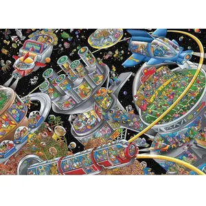 Schmidt Spiele Weltall-Kolonie (Puzzle): Erwachsenenpuzzle Steve Skelton 1.000 TeileVendu pargalaxus