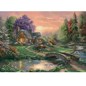 Comparateur de prix : Puzzle 1000 pièces Schmidt - Thomas Kinkade : Retraite chérie