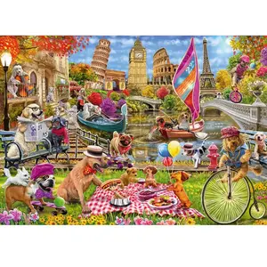 Schmidt Spiele Hundewahnsinn (Puzzle): Erwachsenenpuzzle Steve Sundram 1.000 Teile - ManiaVendu pargalaxus
