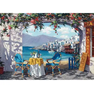 Puzzle Schmidt - Sam Park : Rencontre à Mykonos, 1000 pièces pas cher