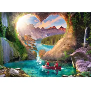 Schmidt Spiele Le Lac Vu du Coeur Spiele-59777 pas cher