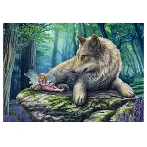Schmidt Spiele La Fée et son Loup Spiele-59714 pas cher