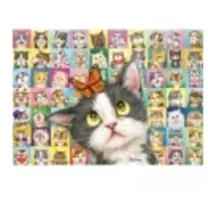 Schmidt Spiele Expressions de chat 1000 pièces (1000 pièces) pas cher