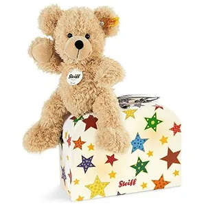 Steiff Steiff 111730 Fynn Teddy Bear Plush Animal Toy, Beige