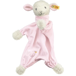 Steiff - 239632 - doudou - agneau fais de beaux rêves - rose pas cher