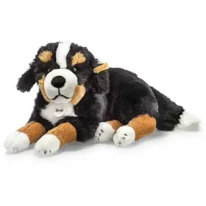 Steiff Senni Bernese mountain dog, black/brown/white - 45cm