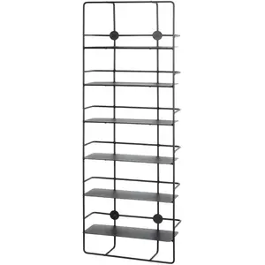 HAKU ENJOY YOUR HOME APPRECIEZ VOTRE INTERIEUR Étagère Murale Métal Vivalo 103cm Noir - Blanc - MétalVendu pargalaxus