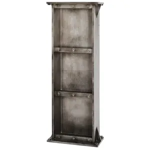 HAKU Möbel étagère murale anthracite, MDF - Dim.: L 35 cm x H 95 cm x P 18 cm, Style: IndustrialVendu pargalaxus