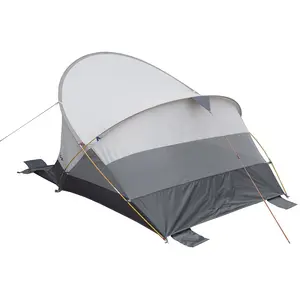 High Peak Cordoba 80 Abri de Plage Mixte Adulte, Aluminium-Gris foncé