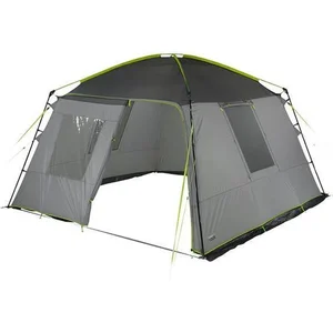 High Peak tente Pavillon Cabana 350 x 350 cm polyester gris pas cher