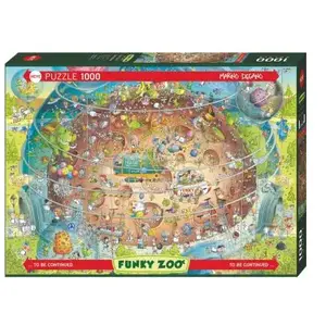 Heye Funky Zoo Cosmic Habitat 1000 stukjes pas cher