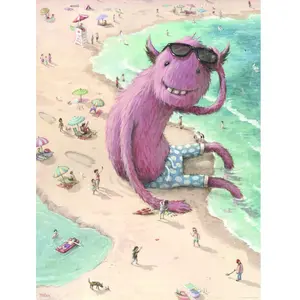 Heye Puzzle Puzzel Beach Boy,Zozovil.1500 Heye. pas cher