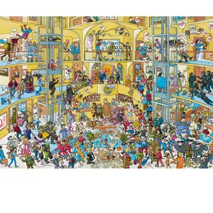 Puzzle 1000 pièces - HEYE - Vie de l'hôtel - Abstrait - Adulte - Mixte pas cher