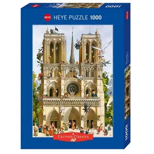 Comparateur de prix : Puzzle 1000 pièces Heye Vive Notre Dame