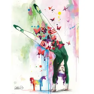 Non communiqué Puzzle 1000 pièces HEYE Mini Unicorn - Free Colours - Lora Zombie - 50x70 cm - Fantastique pas cher