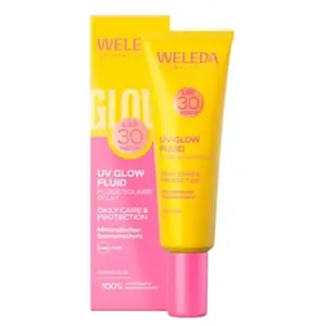 Weleda UV Fluid Glowy LSF 30 Zonnecrème pas cher