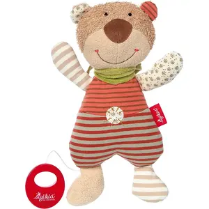 Ours avec boîte à musique organic collection sigikid pas cher