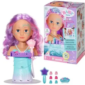Zapf BABY born Sister Styling Mermaid Head pas cher