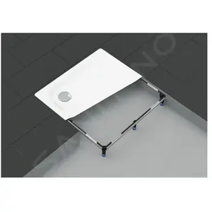 Kaldewei, Receveur de douche, receveurs de douche cadre de pied FR 5300 FLEX jusqu'à max. 120cm