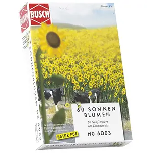 Busch 6003 Sunflower Field 60 HO Scenery Scale Model Scenery pas cher
