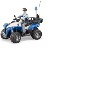 Comparateur de prix : Bruder politie-quad met politievrouw en ausst.