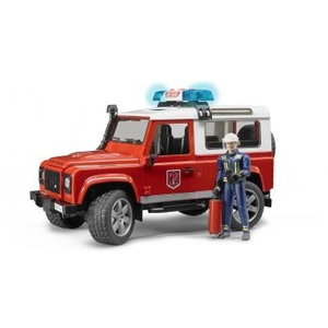 Bruder - Land Rover Defender Fire Department Vehicle (2596) pas cher