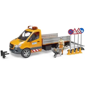 Bruder Module De Travail Mb Sprinter Avec Accessoires L+s 02677 pas cher