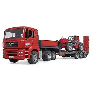 MAN TGA BILICO CON MANITOU MLT 633 BRUDER 02774 pas cher
