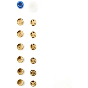 Prym stofknopen, 19 mm inclusief matrijs 323 216 - Goud of Zilver kleurig