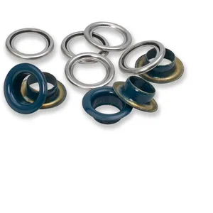 Boîtes de 20  illets avec Rondelles 11 mm - Prym(...) - Marine Bleu pas cher