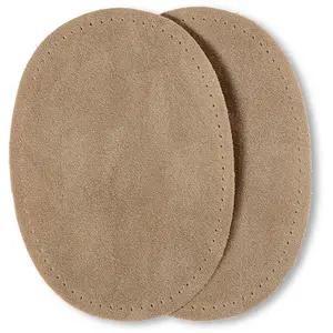 Prym Coude thermocollant - Beige imitation daim 14 x 10 cm - 1 paire