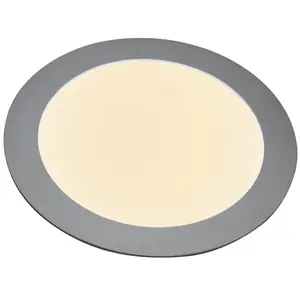 Panneau à LED - HEITRONIC - 27636 - 12 W - Blanc chaud - Intérieur pas cher
